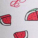 No-Show Cheeky Panty, Vs White Watermelon Print, swatch