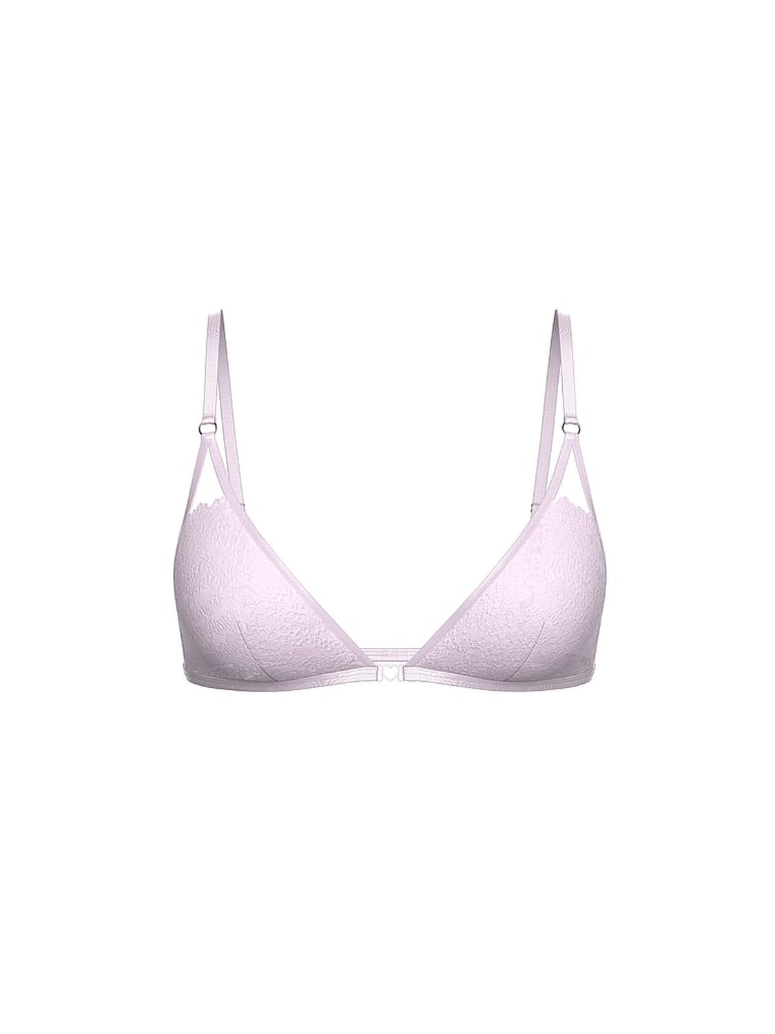 vs Pink Wink Wink Unlined Triangle Bralette Pink Tulip 3 of 3 