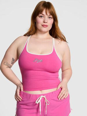 All-Day Cotton Square-Neck Bra Tank