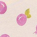 Logo Cotton Shine High-Leg Thong Panty, Winter White Blueberry Print, swatch