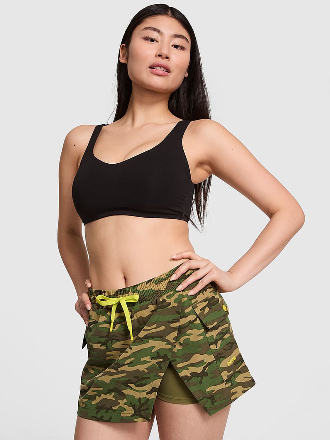 vs Pink Tech Woven Hike Skort Camo 1 of 3 