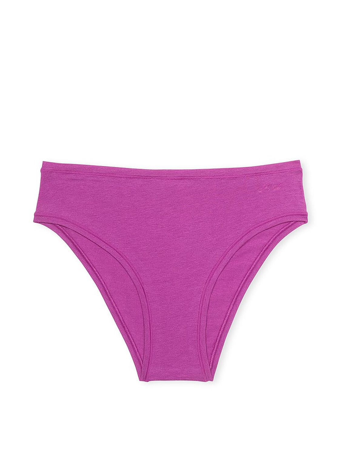 vs Pink Cotton Cheeky Panty Deep Berry 3 of 3 