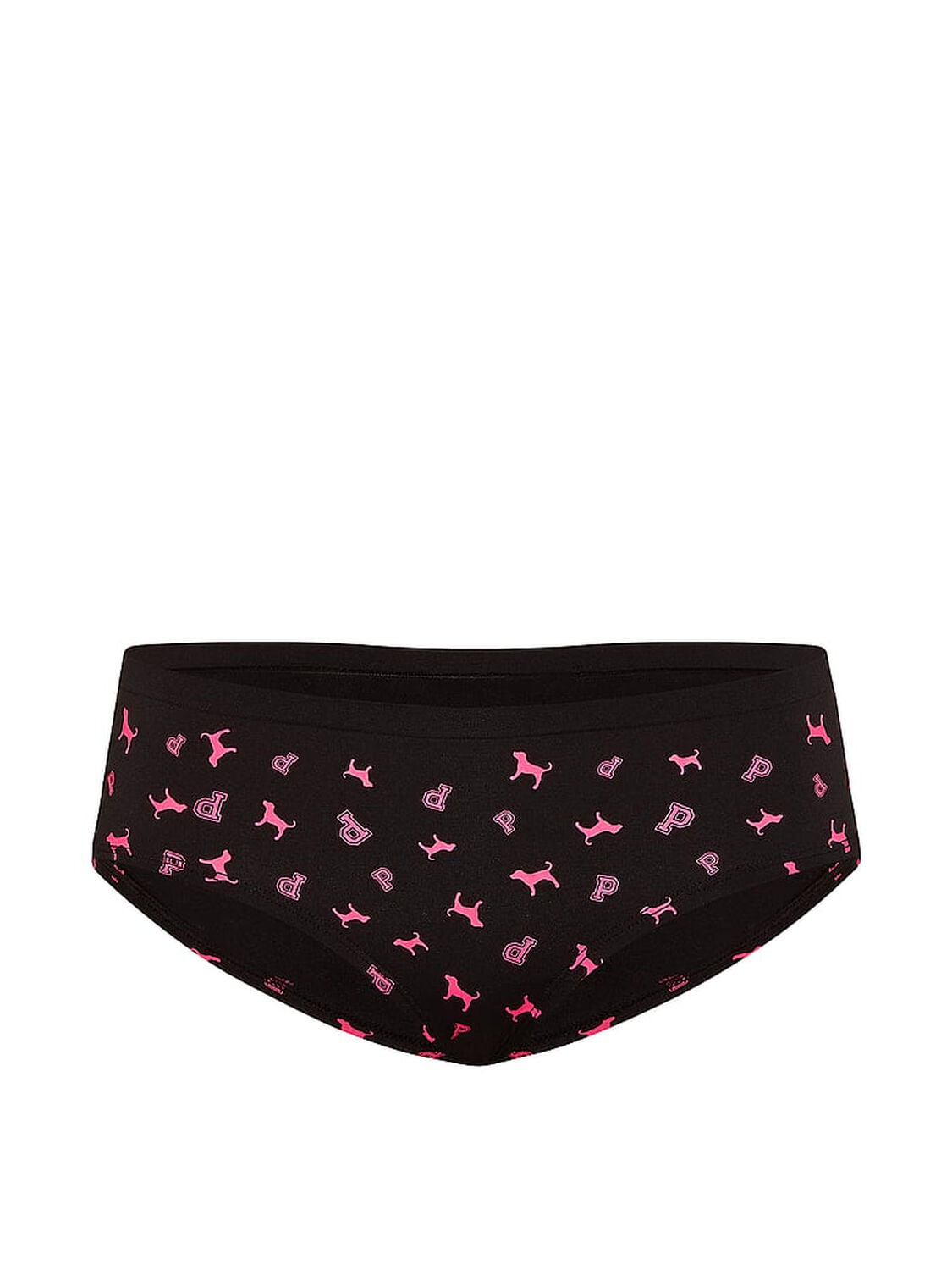 vs Pink Seamless Hiphugger Panty Black Logo Dog 3 of 3 