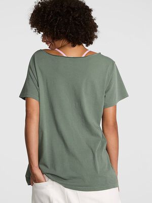Campus Cotton Slouchy Tee