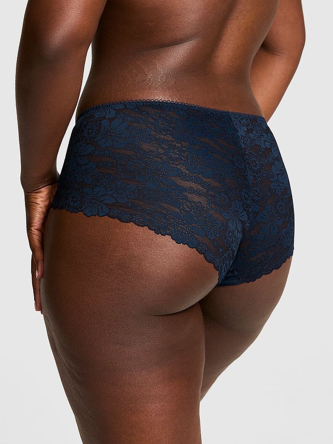 vs Pink No-Show Hiphugger Panty Noir Navy 2 of 3 