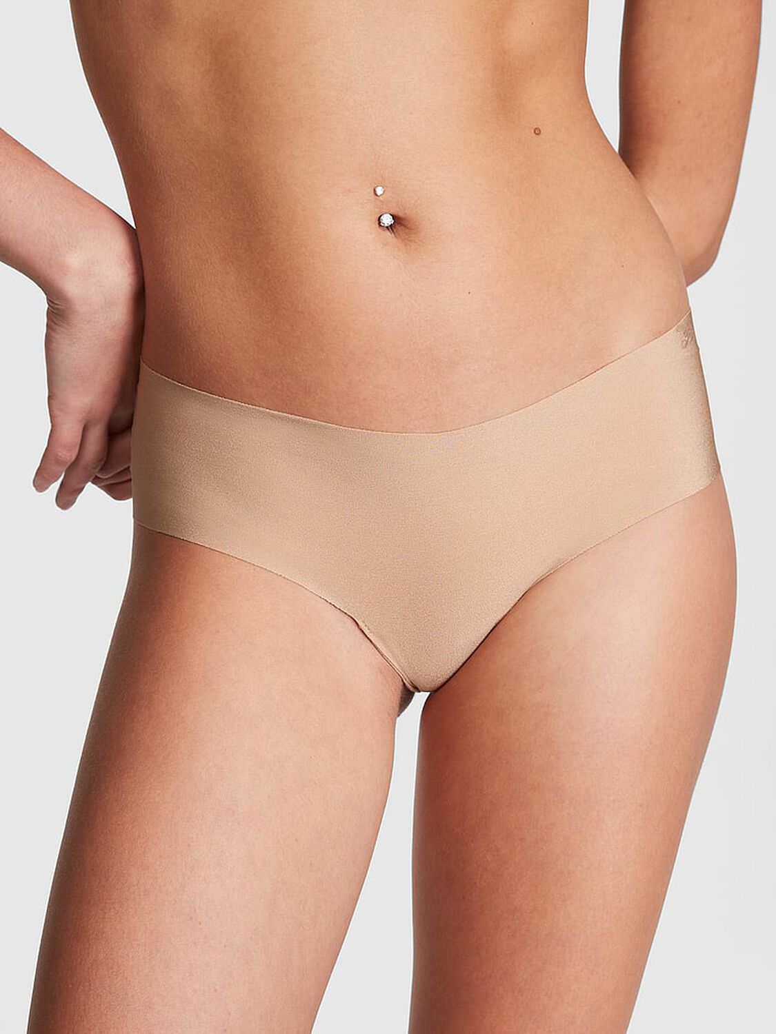 vs Pink No-Show Cheeky Panty 1 of 3 