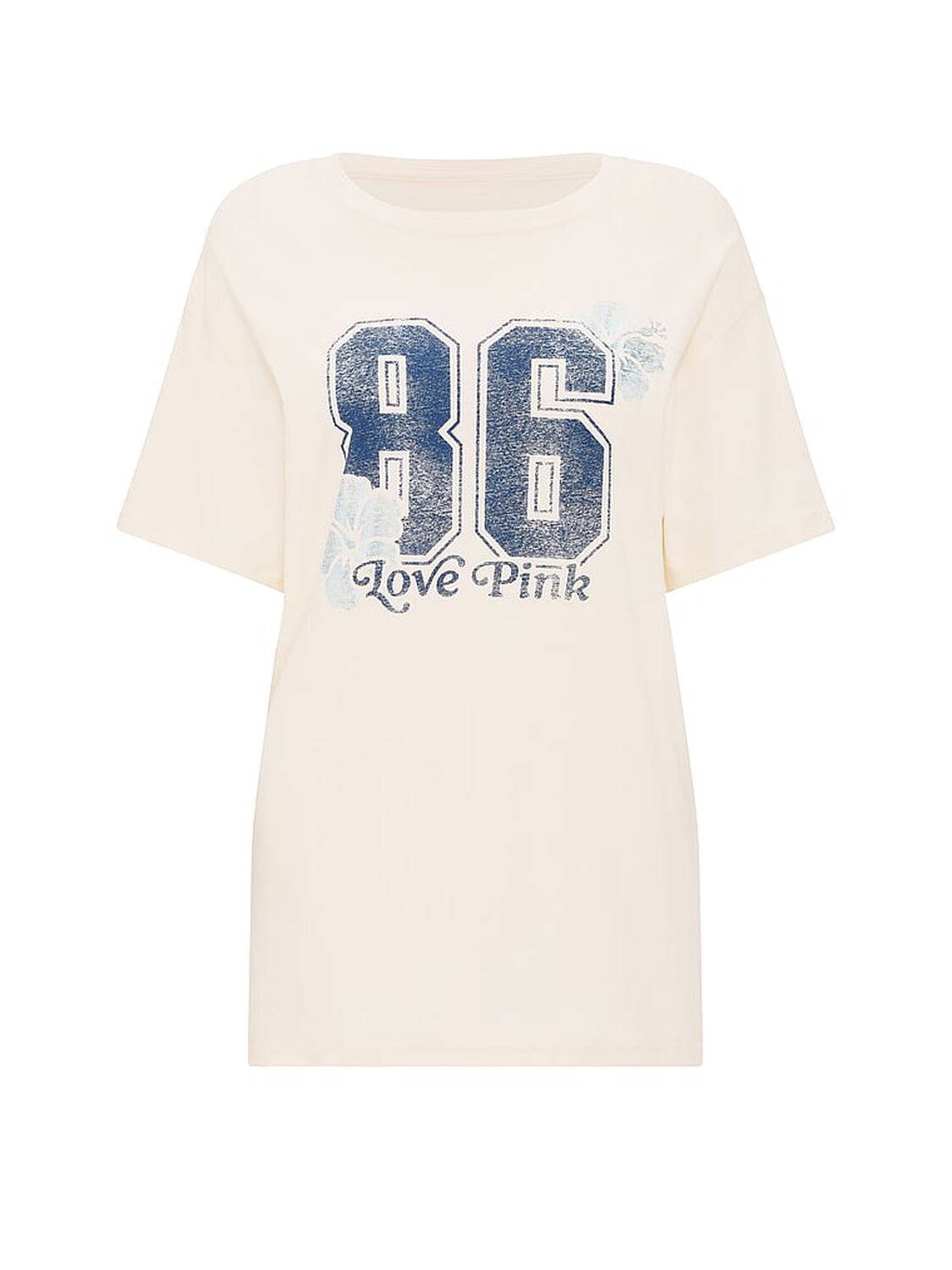 pink Pink Campus Cotton&trade; Tee Winter White 3 of 3 