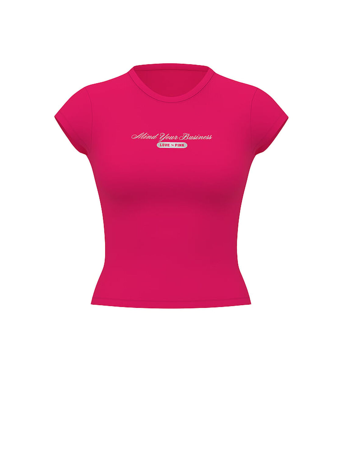 vs Pink Cotton Baby Tee Hot Stuff 3 of 3 