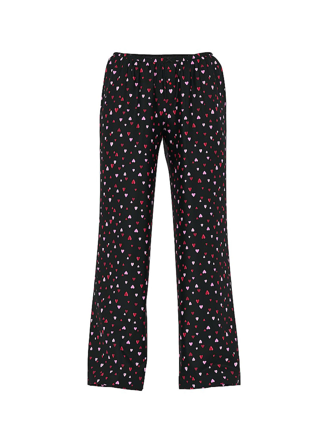 vs Pink Sweet Dreams Pajama Pants Black Hearts Print 3 of 3 