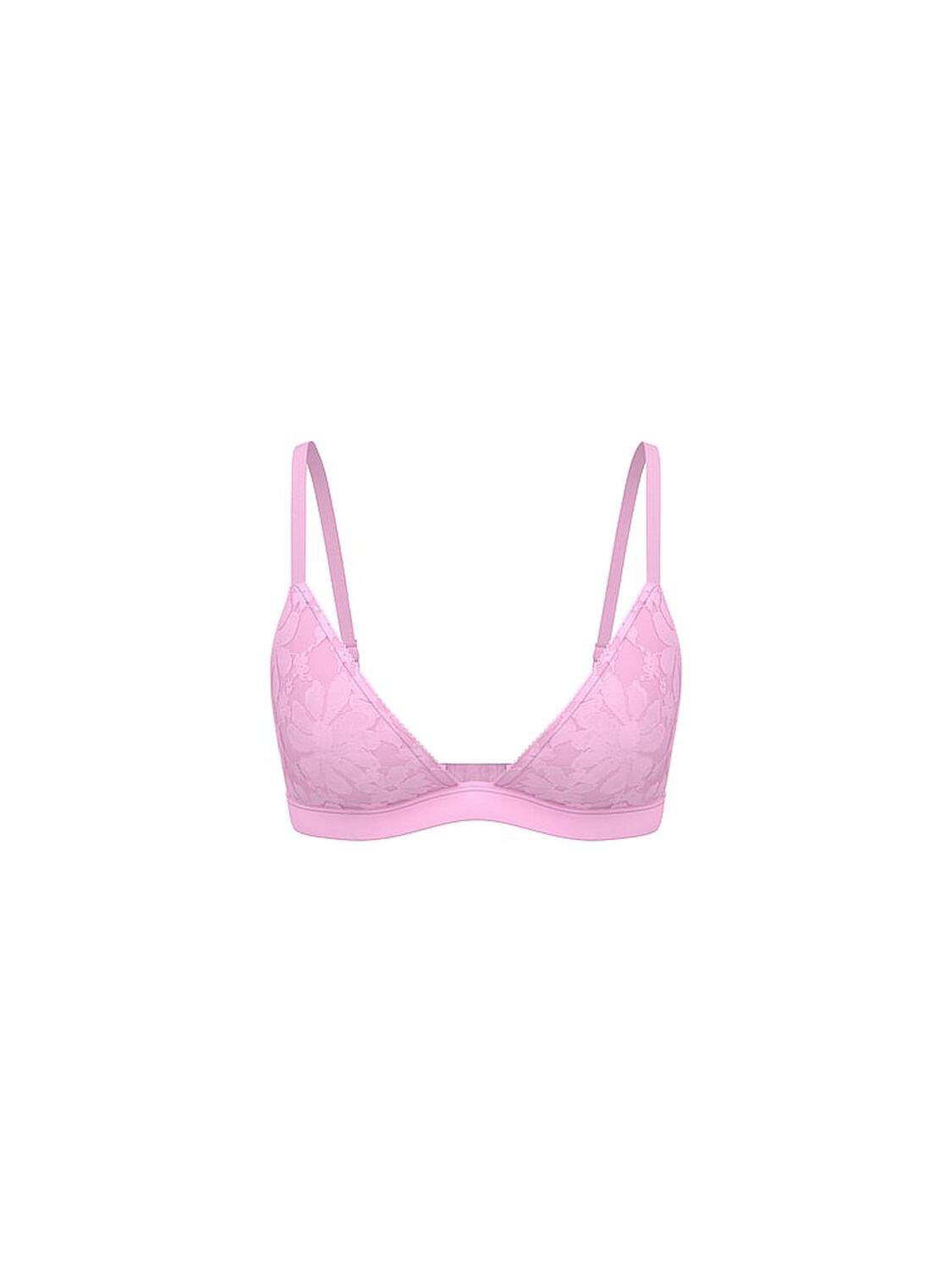 vs Pink Wink Wink Push-Up Triangle Bralette Hushed Lilac 3 of 3 