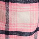 100% Cotton Favorite Flannel Pajama Pants, Cozy White, Black, And Pink Plaid, swatch