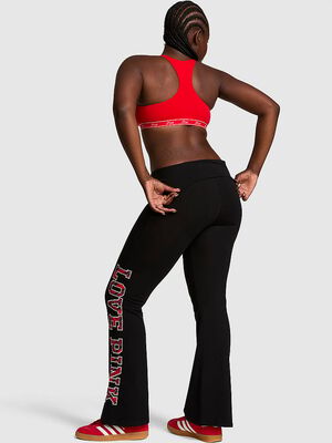 All-Day Cotton&trade; Foldover Flare Leggings