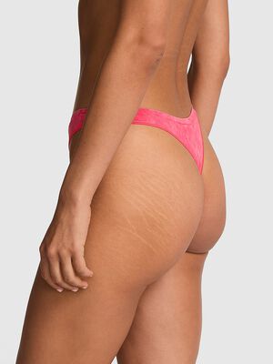 Seamless High-Leg Thong Panty