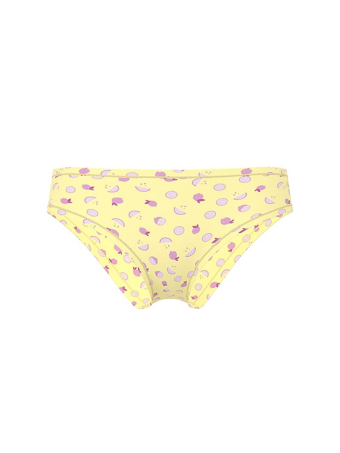 vs Pink Cotton Cheeky Panty Mellow Yellow Pink Lemonade Print 3 of 3 