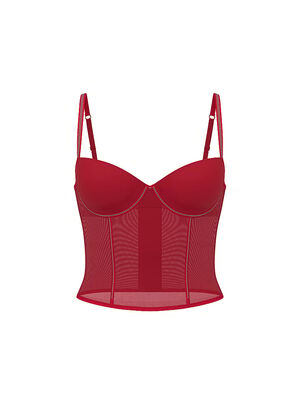 Wink Lightly Lined Corset Top