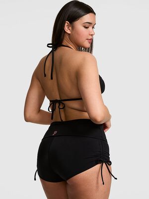 High-Waisted Foldover Bikini Shortie Bottom