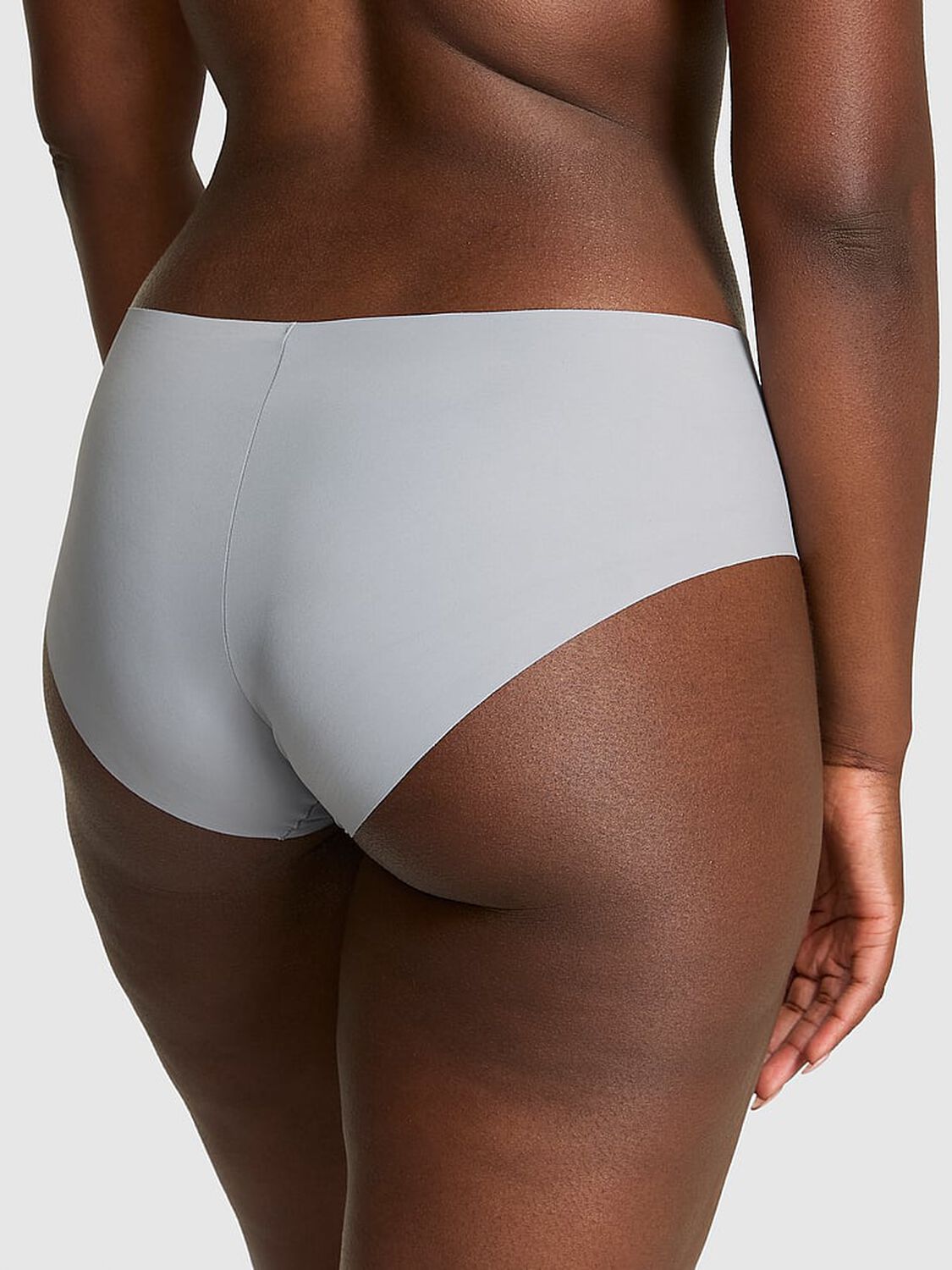 vs Pink No-Show Hiphugger Panty Grey Oasis 2 of 3 