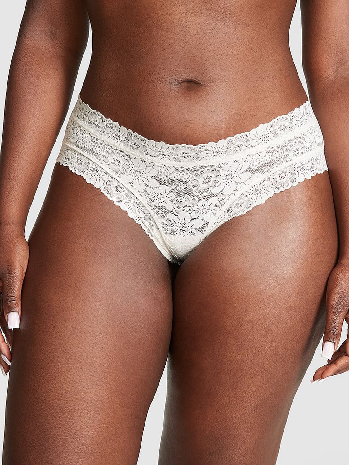 vs Pink Wink Cheeky Panty Coconut White 1 of 3 