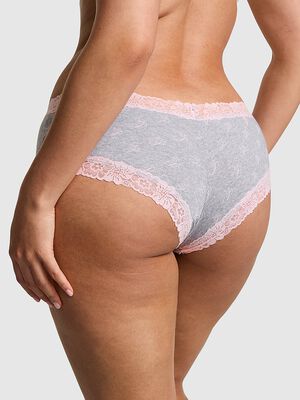 PINK Wink&trade; Lace-Trim Cheeky Panty