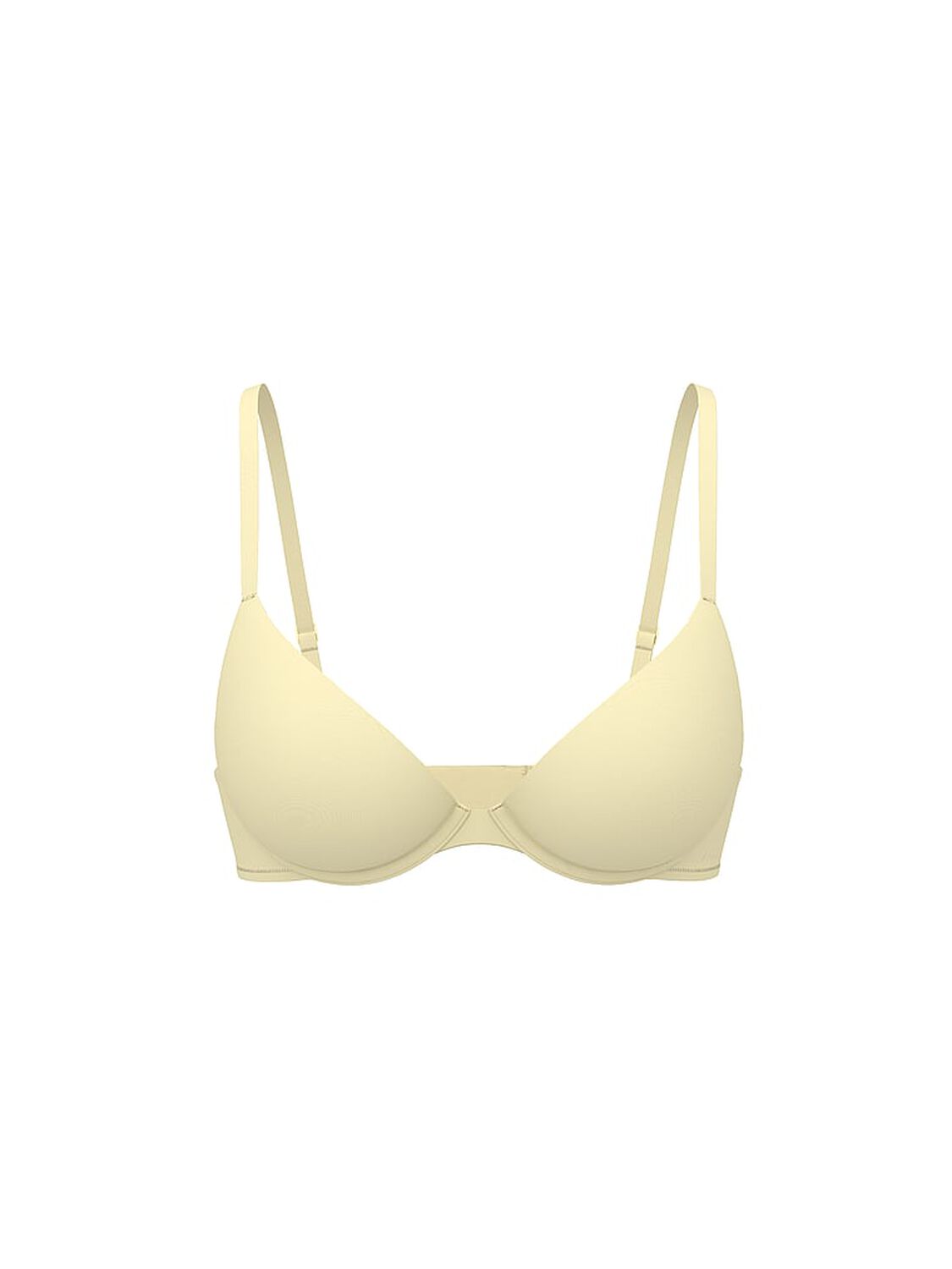 vs Pink Wear Everywhere Wear Everywhere Push-Up Bra Palest Yellow 3 of 3 