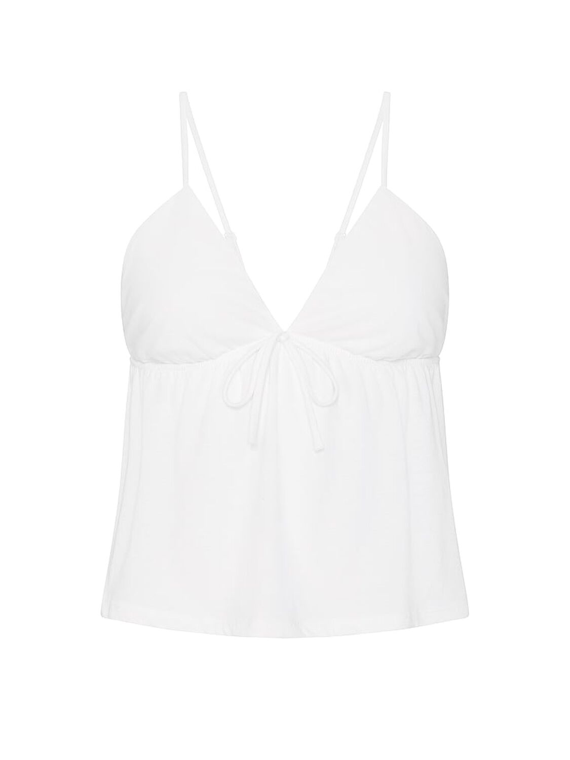 vs Pink Dream Jersey Babydoll Cami Vs White 3 of 3 
