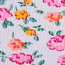 Cotton Lace Trim Cheeky Panty, VS White Floral, swatch