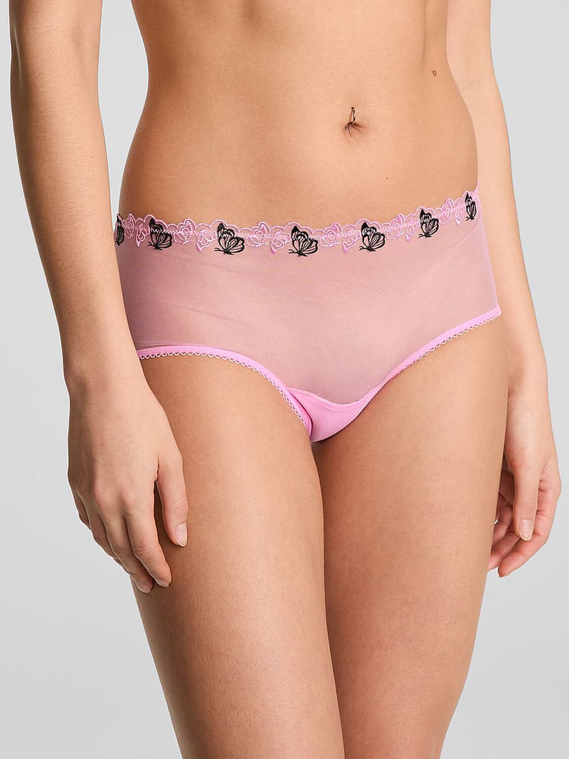 vs Pink Wink Cheeky Panty Limited Edition Lollipop Pink 1 of 4 