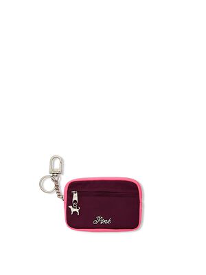 Zip Card Holder Keychain