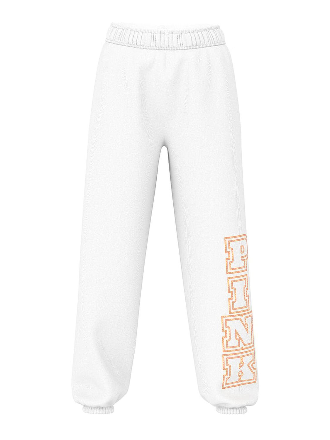 vs Pink Ivy Fleece Campus Sweatpants Vs White 3 of 4 
