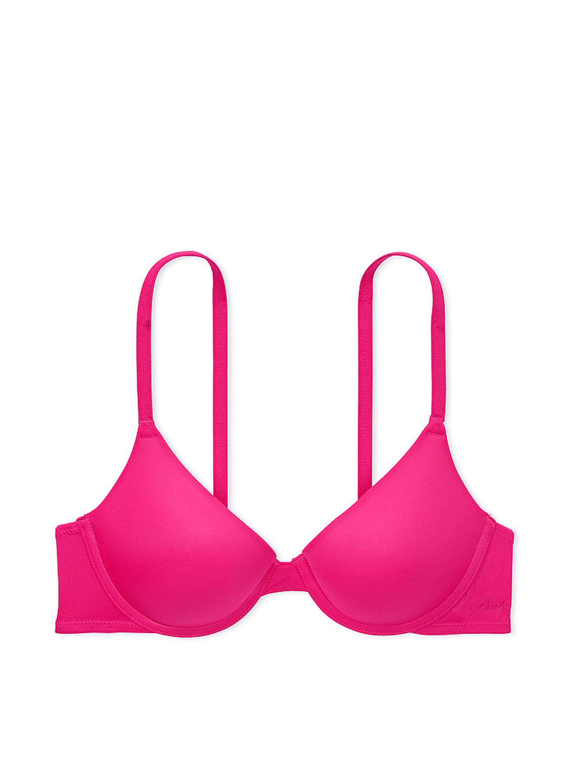 vs Pink Wear Everywhere Wear Everywhere Push-Up Bra Enchanted Pink 3 of 3 