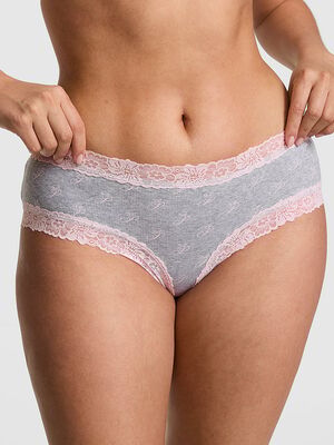 PINK Wink&trade; Lace-Trim Cheeky Panty