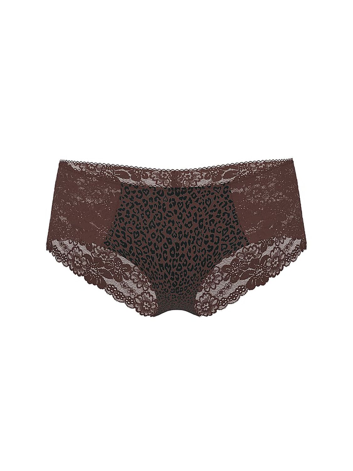 vs Pink No-Show Hiphugger Panty Ganache Leopard Print 3 of 3 