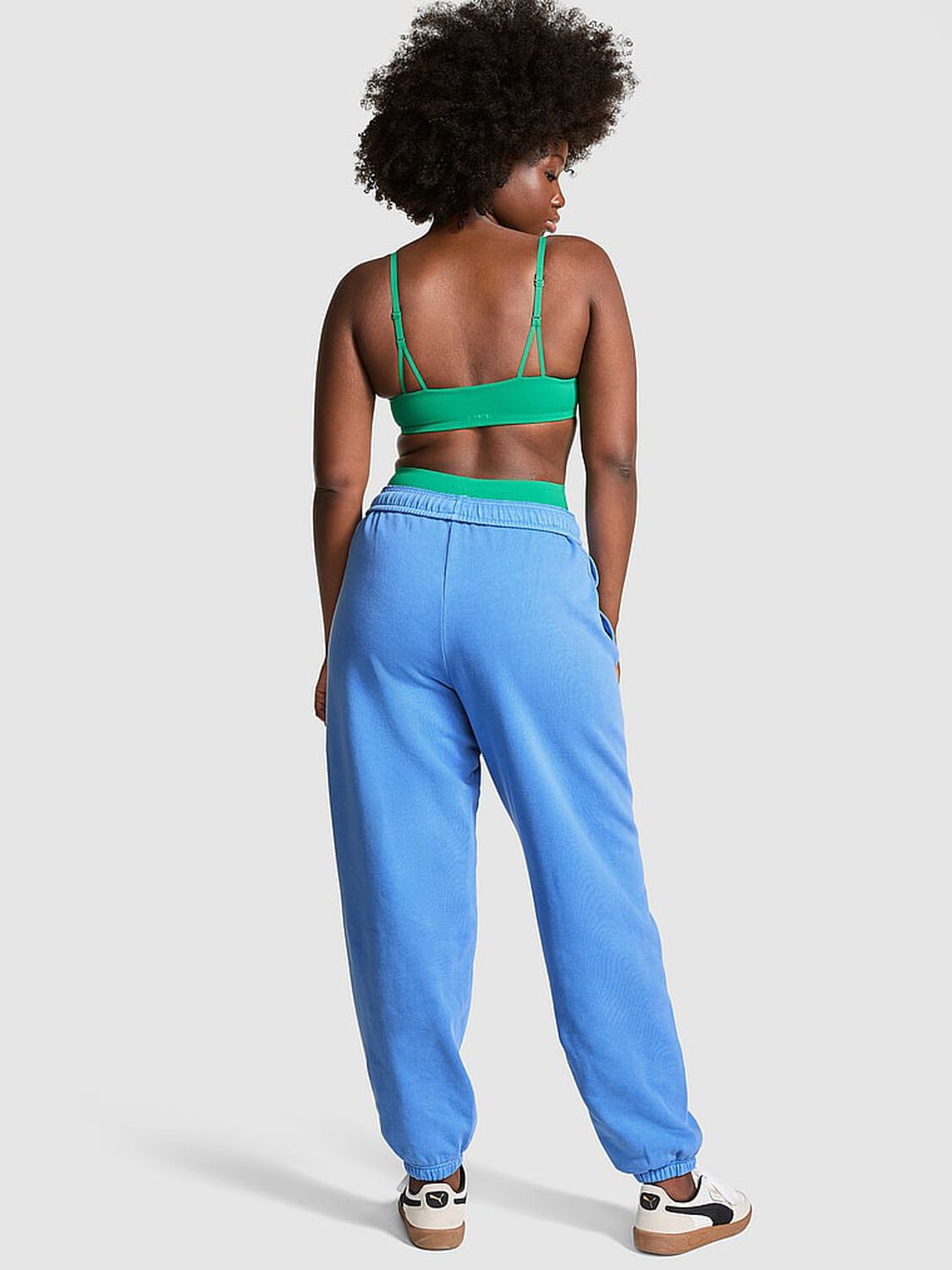 vs Pink Ivy Fleece Campus Sweatpants Dream On 2 of 3 