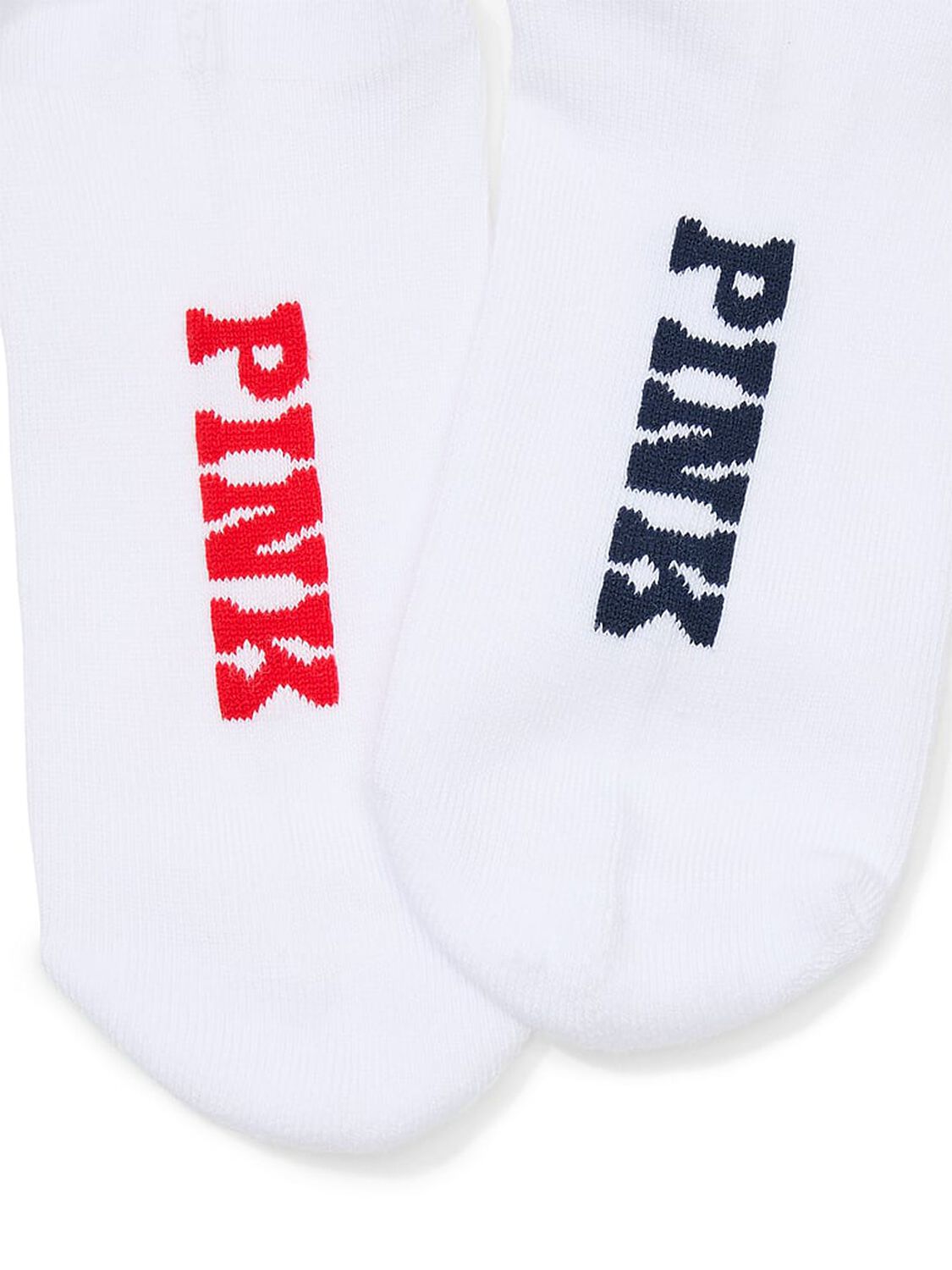 vs Pink 2-Pack Quarter Socks White Shell/Optic White Cowboy Boot 2 of 2 