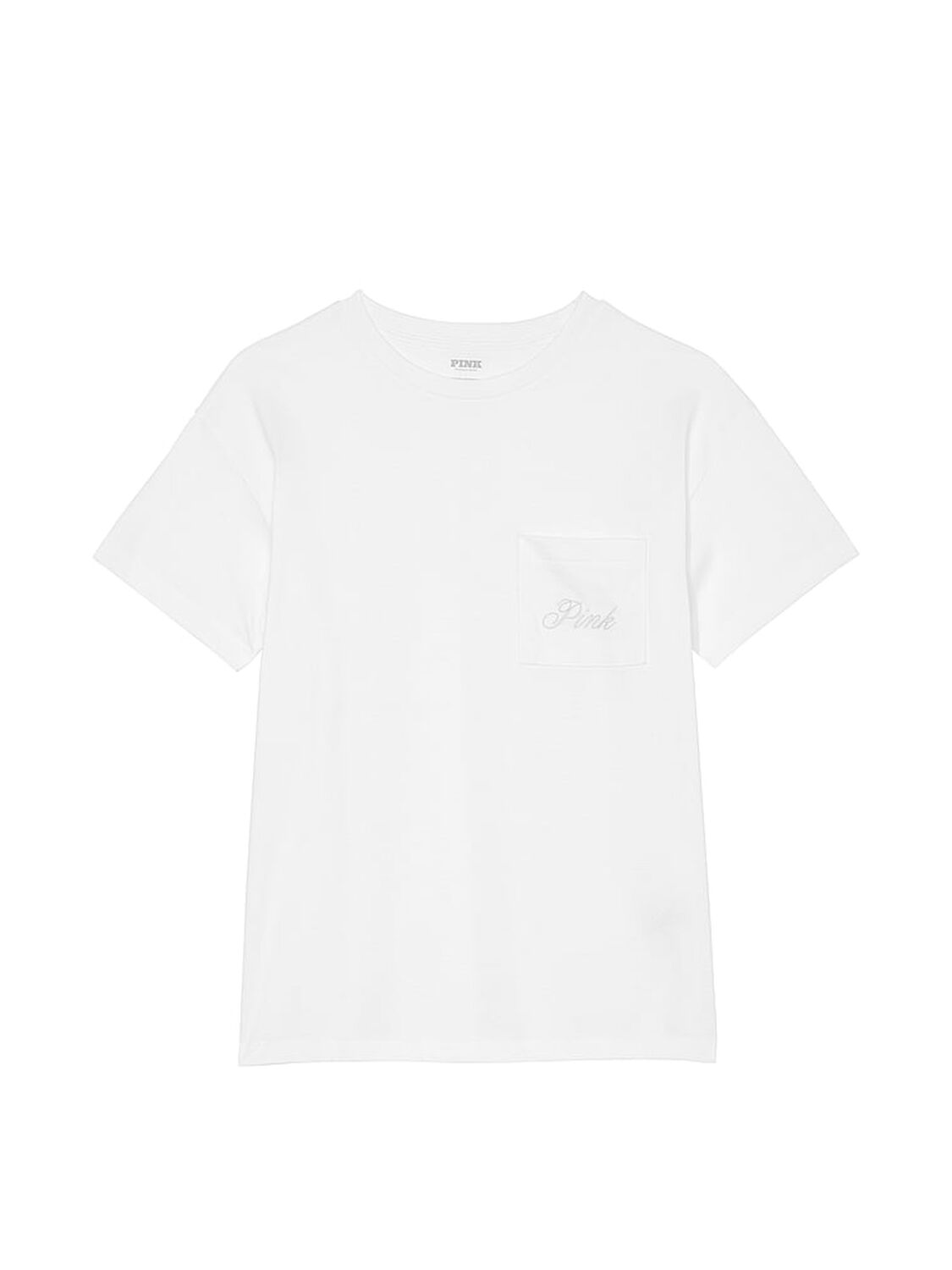 vs Pink 100% Cotton Bling Tee Optic White 3 of 3 