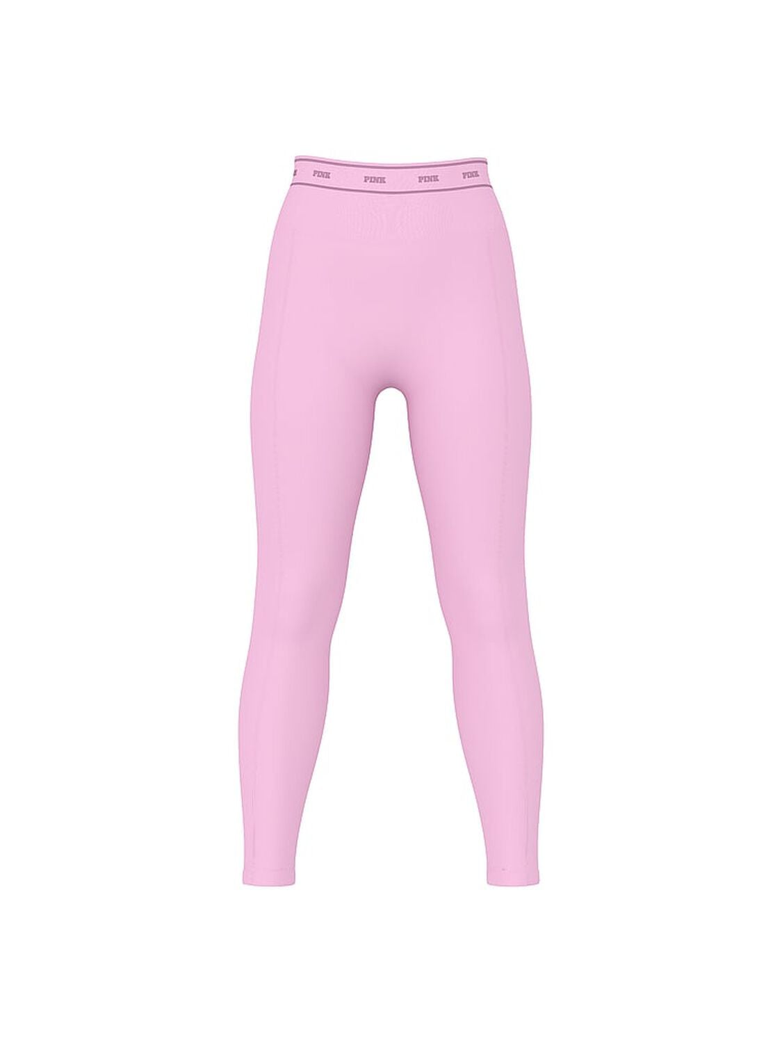 pink Pink Seamless Classic Logo Leggings Hushed Lilac Lurex Bling 3 of 3 