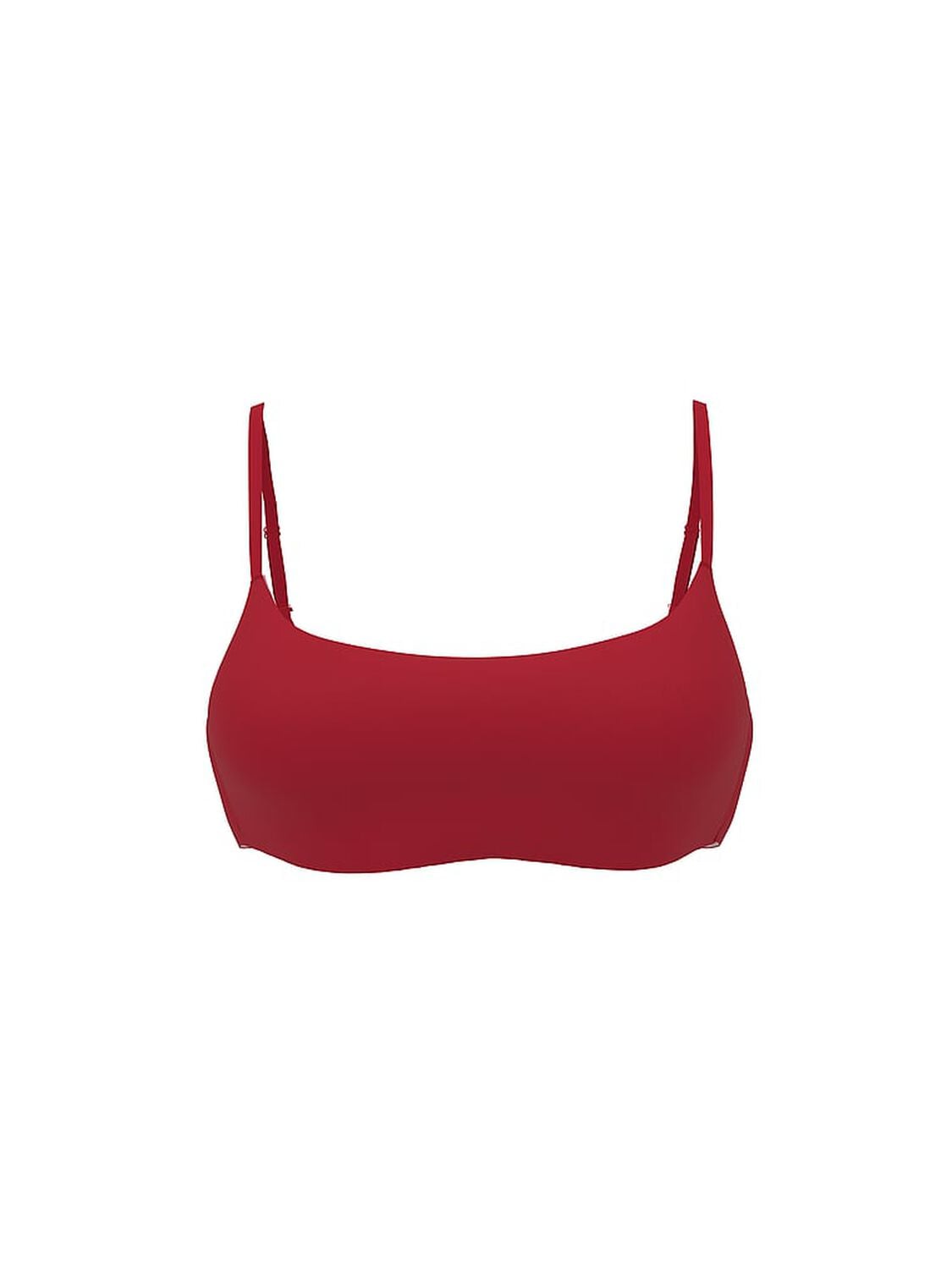 pink Pink Relay Square-Neck Sports Bra Red Lacquer 3 of 3 