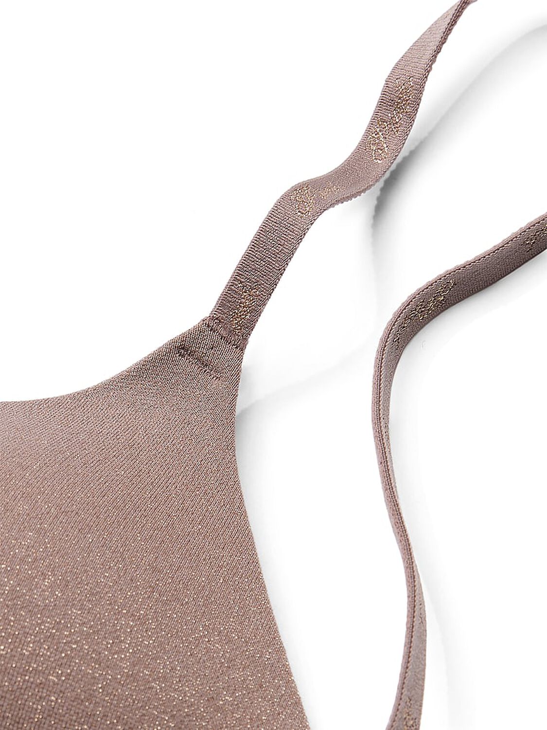 vs Pink Wear Everywhere Wear Everywhere Lightly Lined Wireless Bra Iced Coffee 4 of 4 