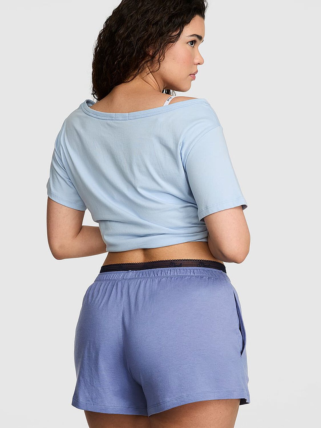 vs Pink Light as Air Jersey Shorts Dusty Iris 2 of 2 