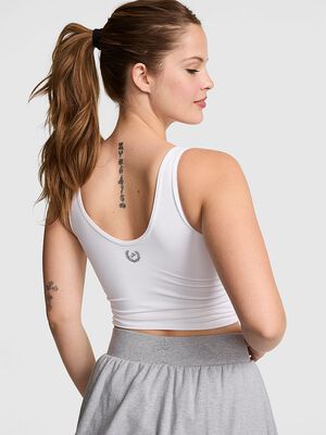 PINK Relay&trade; Ruched Wrap Bra Tank