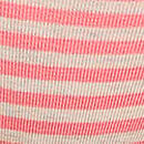 Cotton Lace-Trim Cheeky Panty, Heather Frosted Coral Stripe Print, swatch