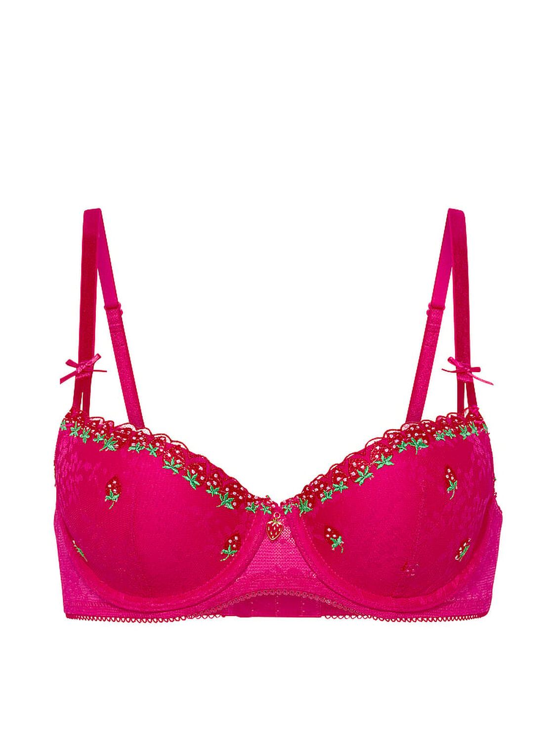 vs Pink Wink PINK Wink&trade; Lightly Lined Balconette Bra Hot Stuff 3 of 4 