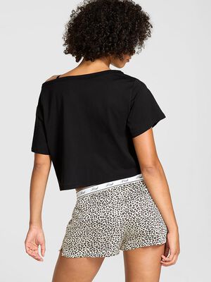 Slouchy Cropped Sleepshirt