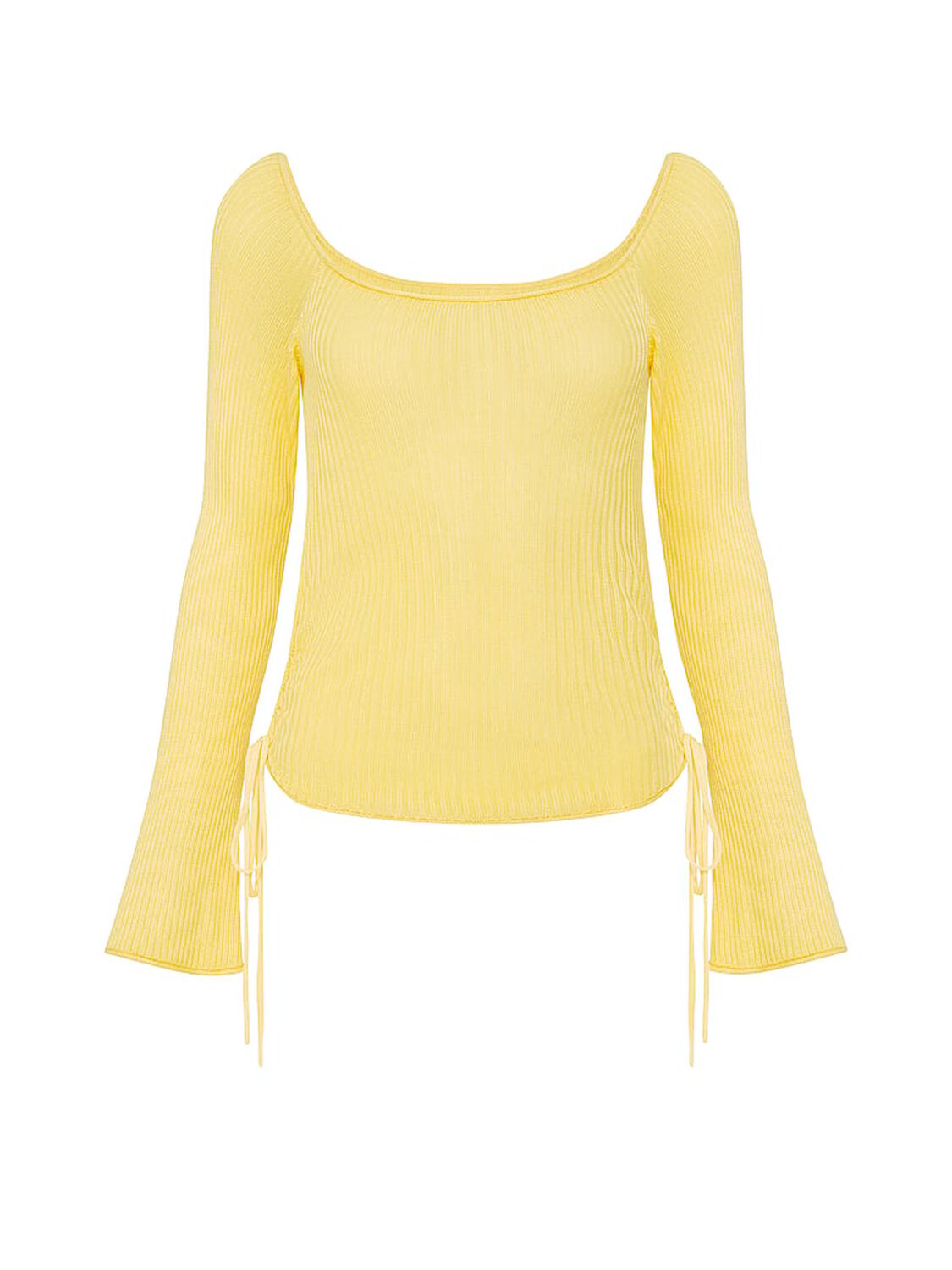 vs Pink Side-Ruched Oﬀ-The-Shoulder Sweater Lemon Tree 3 of 3 