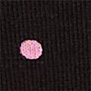 Logo Cotton High-Leg Micro Thong Panty, Black Dot Dog Print, swatch