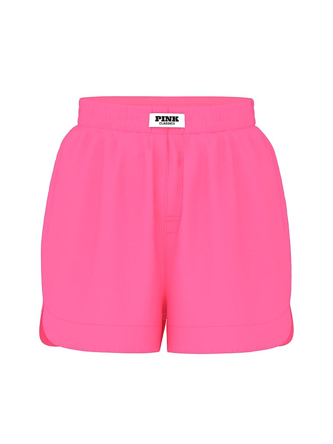 vs Pink Boyfriend Boxer Pajama Shorts Carmine Rose 3 of 4 