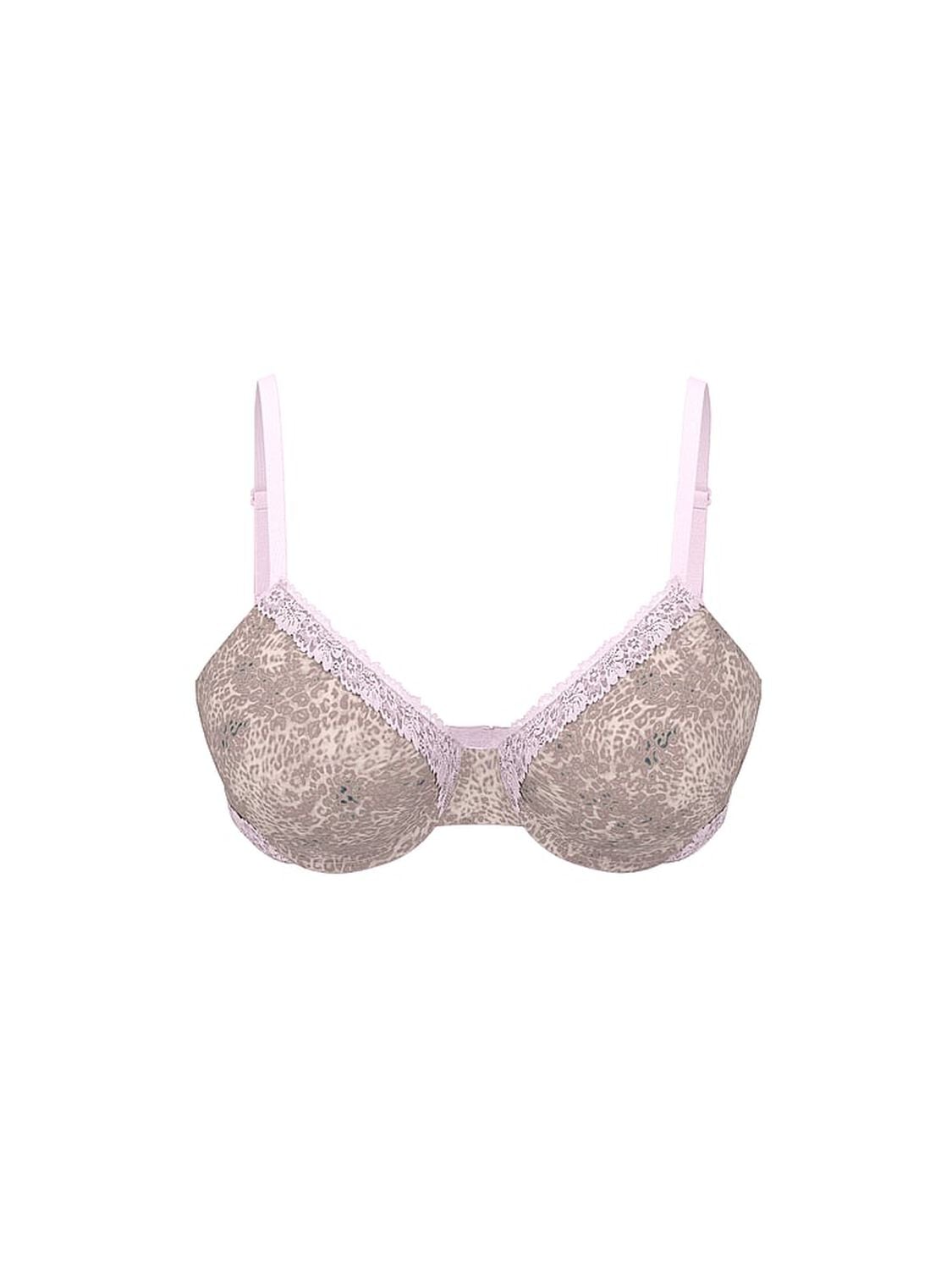 pink Pink Wear Everywhere Wear Everywhere Push-Up Bra Leo Print 3 of 3 