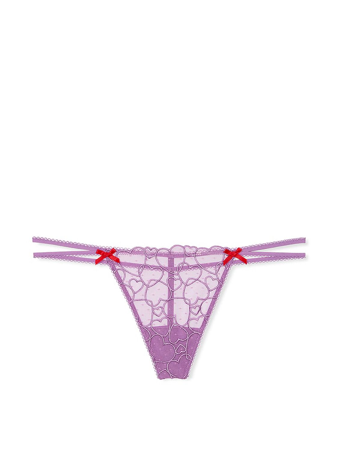 vs Pink Wink V-String Panty Grape Taffy 3 of 4 