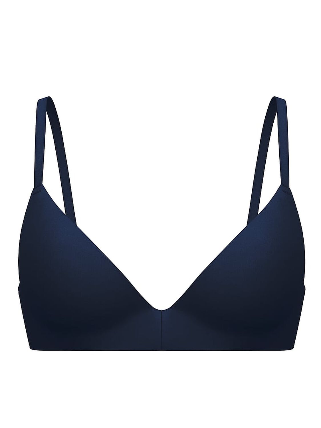 vs Pink Wear Everywhere Wear Everywhere Lightly Lined Wireless Bra Noir Navy 3 of 3 