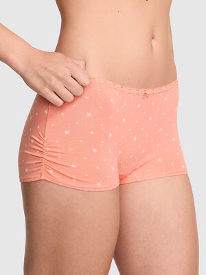 Cotton Dorm Boyshort Panty